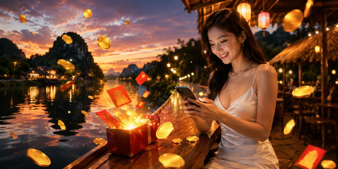 Cảnh người chơi casino trực tuyến tại Việt Nam với giao diện game hiện đại trên màn hình